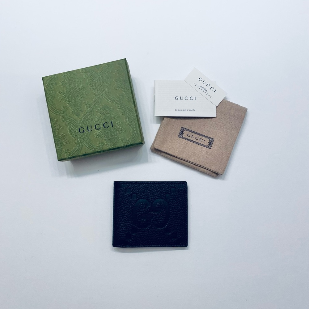 Gucci Jumbo GG Leather Wallet